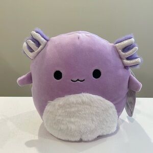 NWT 7.5” Monica the Purple Axolotl Squishmallow